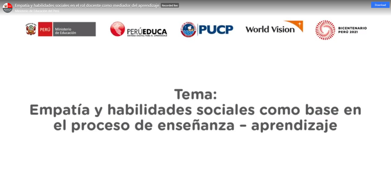 Empatía y habilidades sociales en el rol docente como mediador del aprendizaje